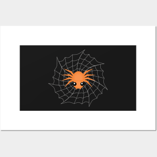 Halloween Spider Posters and Art